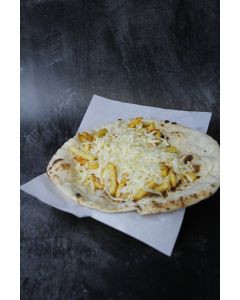 Cheese & Chips on Naan