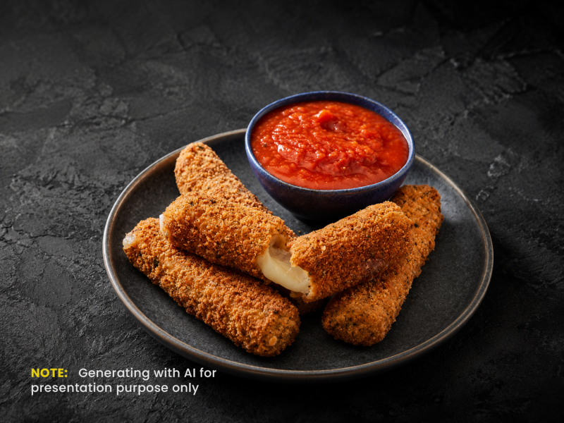 Mozzarella Sticks (3 Pcs)